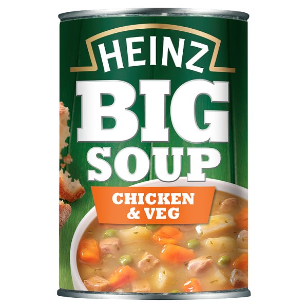 Heinz Big Soup Chicken and Vegetable 400g Heinz Big Soup Chicken and Vegetable 400g