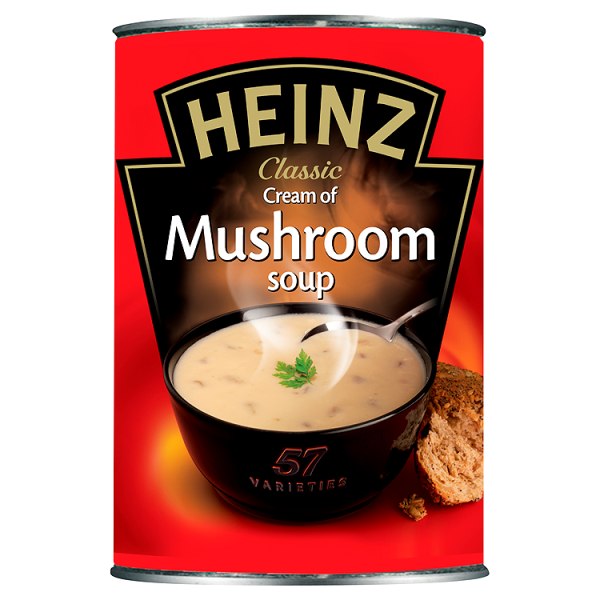 Heinz Classic Cream of Mushroom Soup 400g Heinz Classic Cream of Mushroom Soup 400g