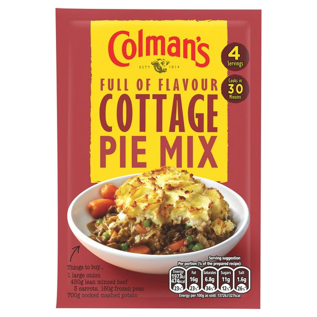 Colman's Cottage Pie Recipe Mix 45G Colman's Cottage Pie Recipe Mix 45G
