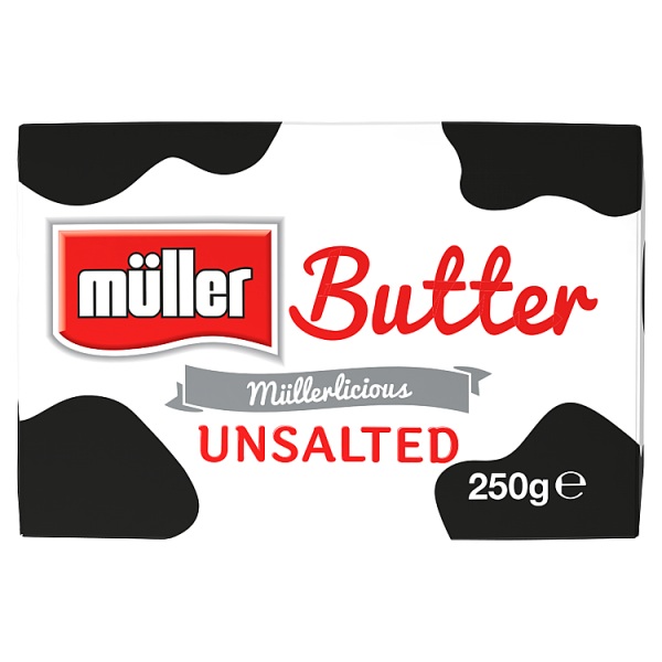 Müller Wiseman Dairies Unsalted Butter 250g Müller Wiseman Dairies Unsalted Butter 250g